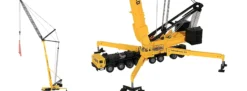 kibri 13033 Liebherr LTM 1800 Teleskop-Mobilkran | Bausatz Spur H0