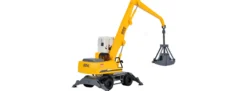kibri 11286 LIEBHERR 934 mit Umschlaggerät mit Greifer | Bausatz Spur H0