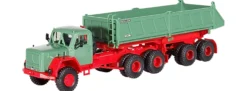 kibri 14036 MAGIRUS DEUTZ mit MEILLER Kippsattelauflieger Bausatz Spur H0