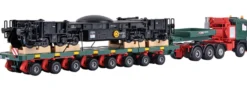 kibri 13601 MAN SK Schwertransport Schienenkran | Bausatz Spur H0