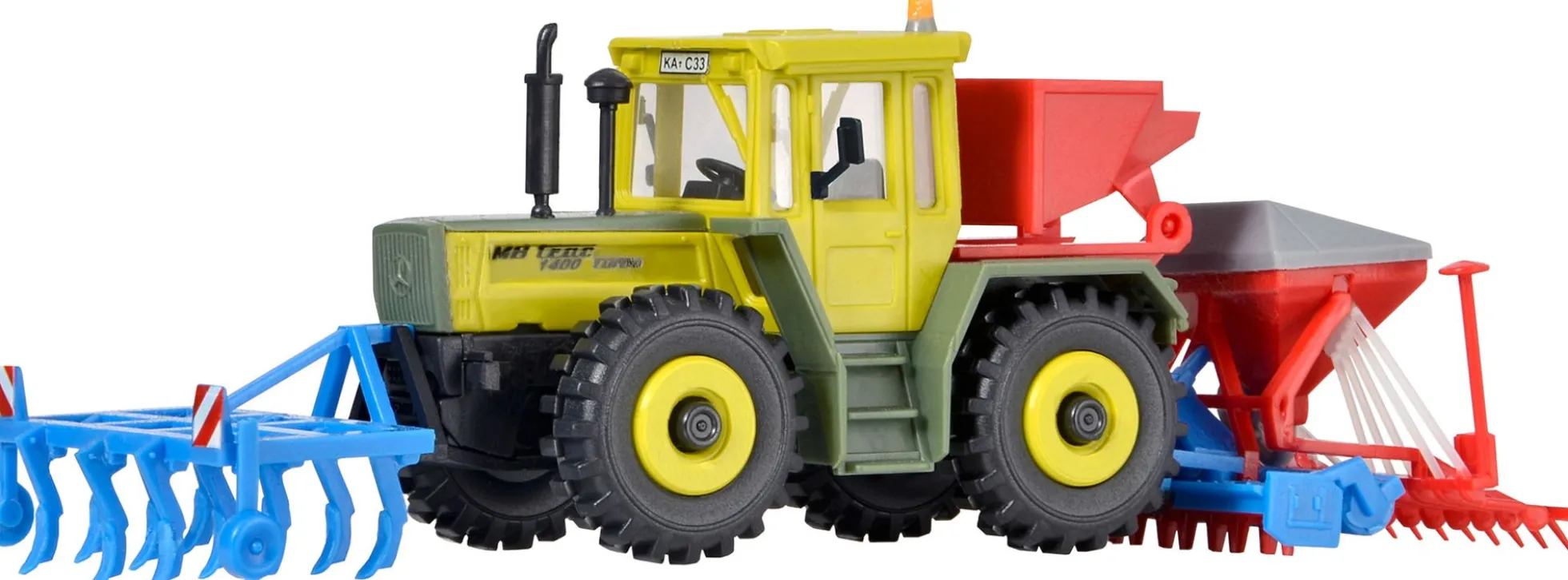 kibri 10702 MB Trac mit Säkombination Bausatz Spur H0