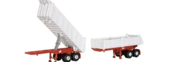 kibri 14033 MEILLER Auflieger MHKS 40/2 und MDKS 38/2 Bausatz Spur H0