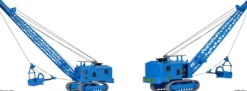 kibri 11283 MENCK Bagger M154 LC mit Schürfkübel Bausatz Spur H0