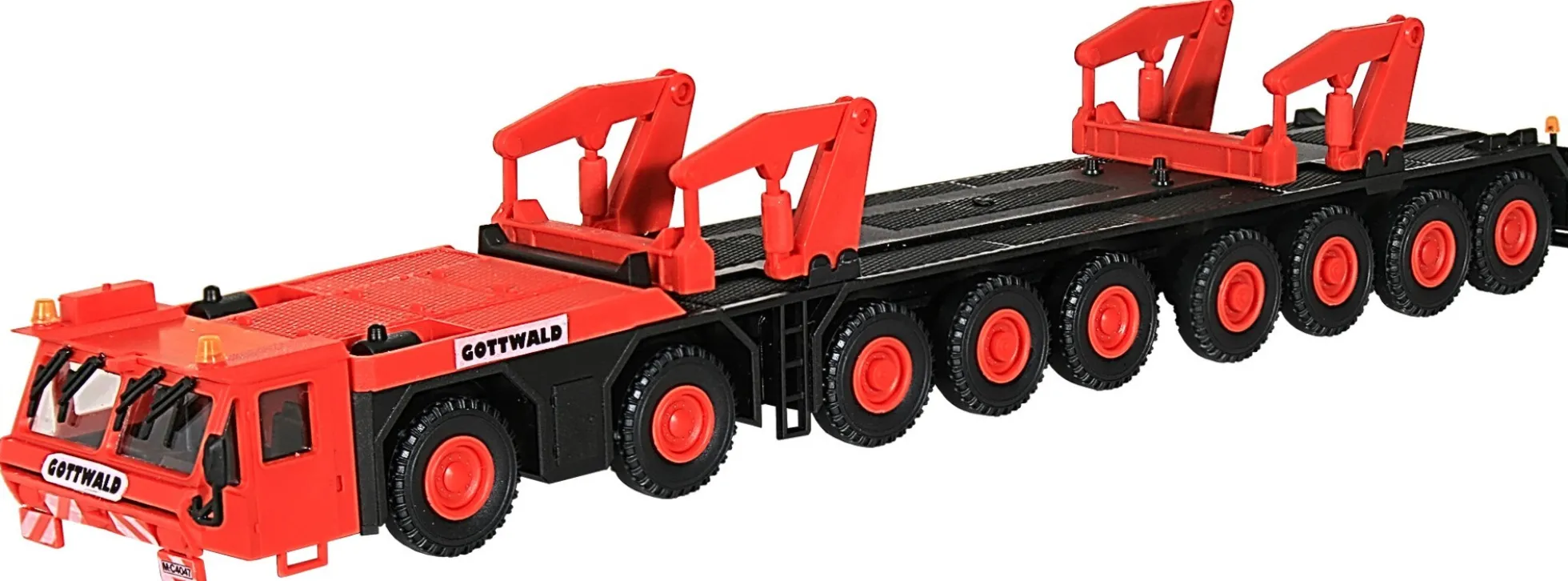 kibri 10442 Transportfahrzeug zu Gottwald Teleskopkran Bausatz Spur H0