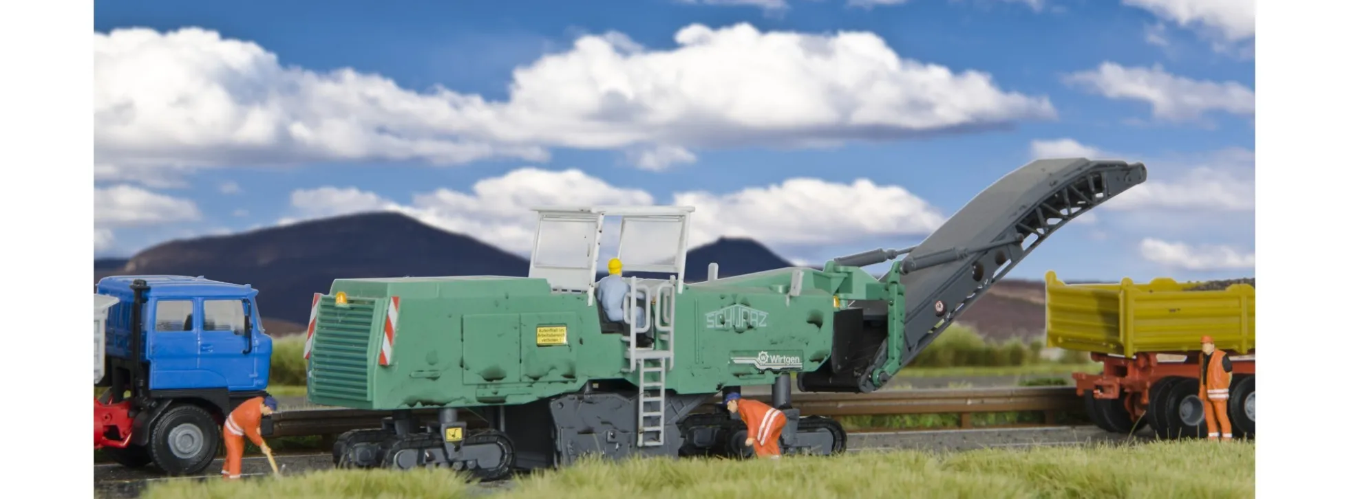 kibri 15200 WIRTGEN Kaltfräse Bausatz Spur H0