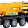 kibri 10558 Zweiwege-Mobilkran LTM 1050-4 mit LED Beleuchtung Bausatz 1:87