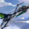KINETIC 48154 General Dynamics F-16A Belgische Dream Viper | Flugzeug Bausatz 1:48