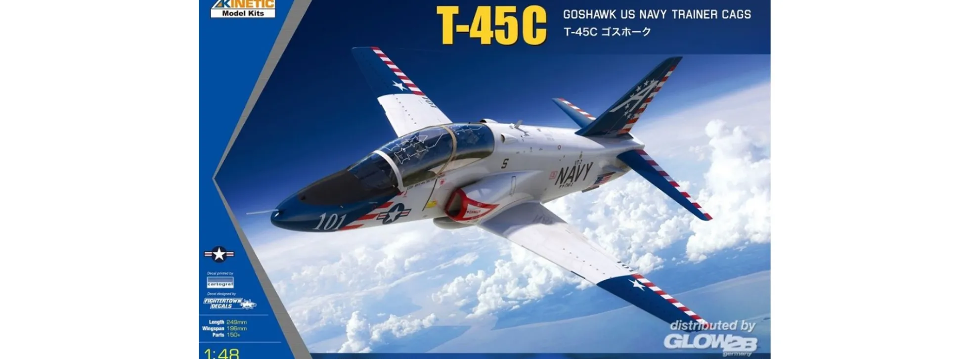 KINETIC 48094 McDonnel Douglas T-45C Goshawk | Flugzeug Bausatz 1:48