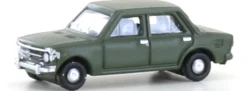 LEMKE LC61517 Fiat 128 Militär olivgrün | Modellauto 1:160