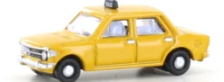 LEMKE LC61515 Fiat 128 Taxi gelb | Modellauto 1:160