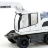 LEMKE LC4268 Liebherr Compact Bagger mit Tieflöffel - weiß | Baumaschinenmodell 1:160
