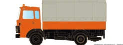 LEMKE LC4806 Magirus MK 130M8 Pritsche - Komunal | LKW-Modell 1:160