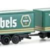 LEMKE LC4606 MAN F90 3-achs Koffer-Hängerzug Diebels | LKW-Modell 1:160