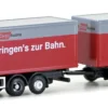 LEMKE LC4608 MAN F90 3-achs Koffer-Hängerzug RCA | LKW-Modell 1:160