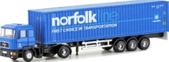 LEMKE LC4067 MAN F90 Container-Sattelzug Norfolkline | LKW-Modell 1:160