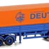 LEMKE LC4072 MAN F90 Planen-Sattelzug Deutrans | LKW-Modell 1:160
