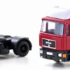 LEMKE LC4073 MAN F90 SZM 2-achsig rot | 2 Stück | Modell LKW 1:160