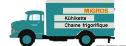 LEMKE LC3470 Mercedes-Benz L322 Koffer MIGROS | LKW Modell 1:160
