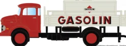 LEMKE LC3472 Mercedes-Benz L322 Pritsche mit Tank Gasolin | LKW Modell 1:160