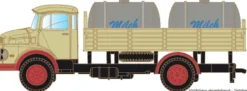 LEMKE LC3480 Mercedes-Benz L322 Pritsche mit Tank Milch | LKW-Modell 1:160