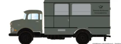 LEMKE LC3468 Mercedes-Benz L322 Werkstatt-Koffer DBP Fernmeldetechnik | LKW Modell 1:160