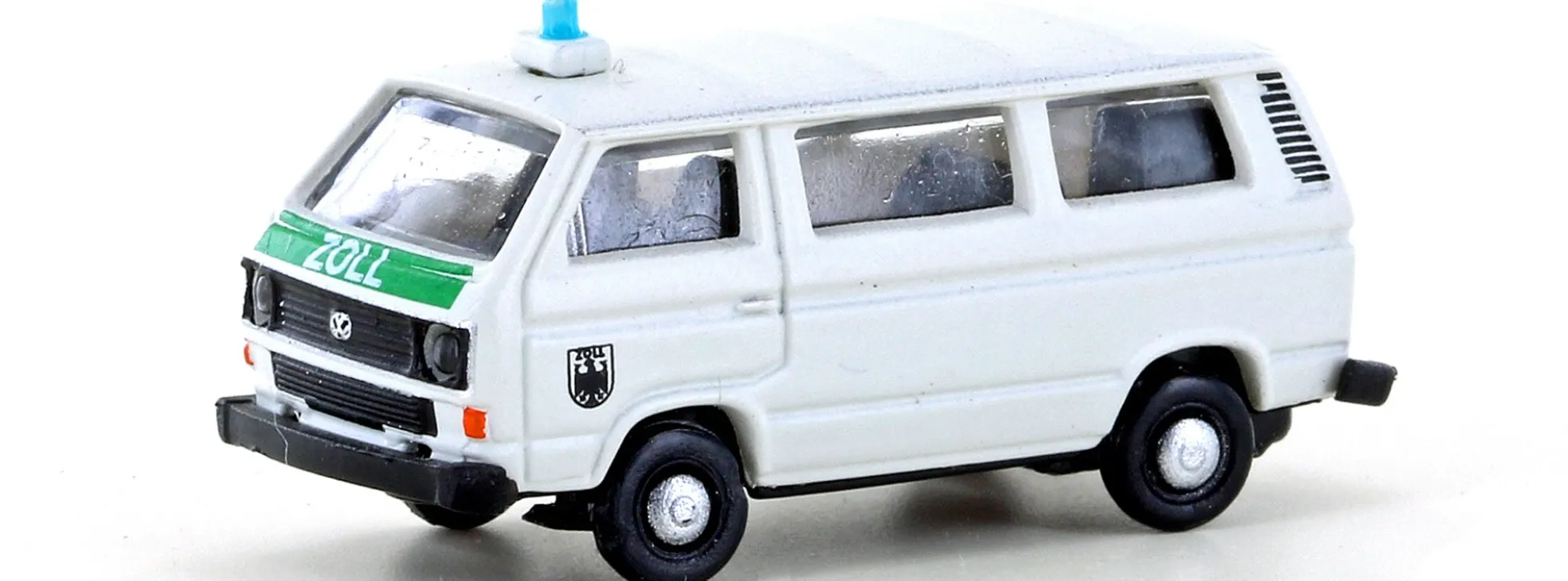 LEMKE LC4352 VW T3 Bus Zoll | Blaulichtmodell 1:160