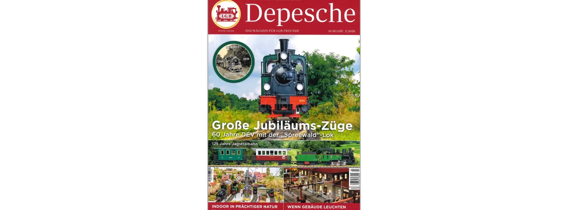 LGB 421637 LGB Depesche 2/2026 | deutsch