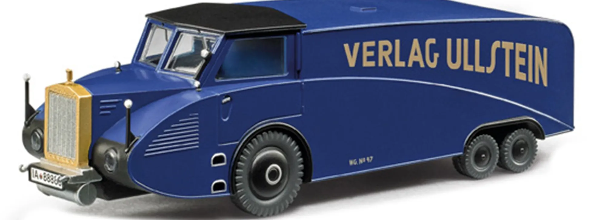LILIPUT L937492 Rumpler-LKW RuV 31 - dunkelblau/schwarz | LKW-Modell 1:87