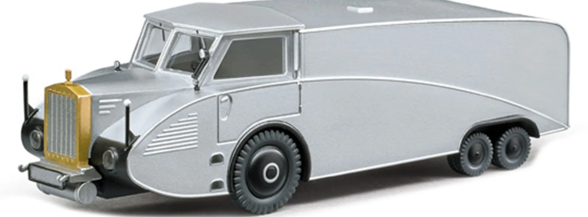 LILIPUT L937493 Rumpler-LKW RuV 31 - silber-metall | LKW-Modell 1:87