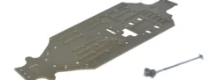 LRP 132595 Chassis Platte 7mm länger | für S8BX Offroad 1:8