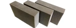 LUX 9059 Kombipack Schleifgummi fein / mittel / grob | 3 Stück | Schienenreinigung