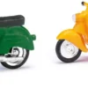 Mehlhose 210008901 Berliner Roller Schwalbe gelb u grün 2 Stück Bausätze Spur H0