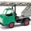 Mehlhose 210003401 Multicar M22 mit Drehleiter grün Automodell 1:87