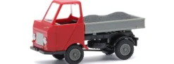 Mehlhose 210013603 Multicar M22 mit Kohleladung rot | Landwirtschaftsmodell 1:87