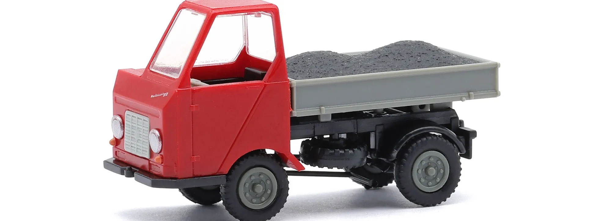 Mehlhose 210013603 Multicar M22 mit Kohleladung rot | Landwirtschaftsmodell 1:87