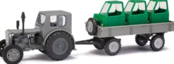 Mehlhose 210006430 Pionier + Anhänger mit Fahrerhäusern | Landwirtschaftsmodell 1:87