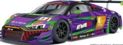 MENG CS-008 Audi R8 LMS EVA RT Test Type TSRT R8 | Auto Bausatz 1:24