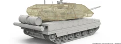 MENG ES-010 ZTQ15 mit Panzer Käfig | Panzer Bausatz 1:35