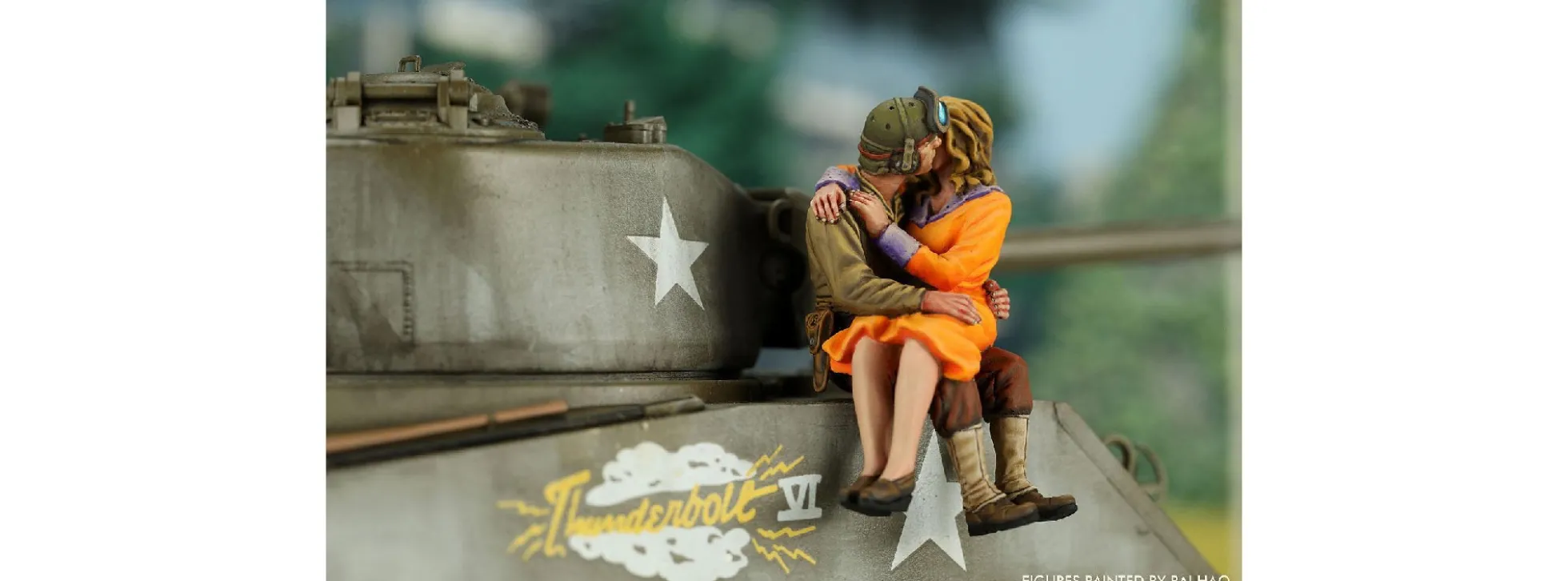 MENG HS-013r Siegerkuss | Figuren Bausatz 1:35