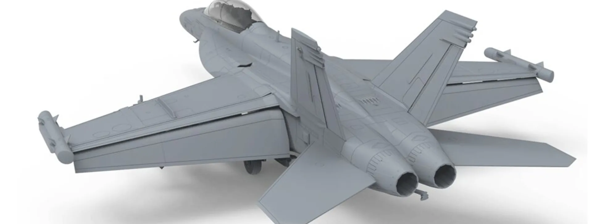 MENG LS-019 Boeing EA-18G Growler | Flugzeug Bausatz 1:48