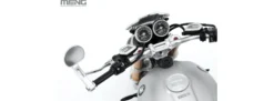 MENG-Model MT-003v BMW R nineT Option 719 Aluminium | Vorlackiert | Motorrad Bausatz 1:9