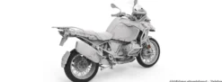 MENG MT-005 BMW R1250 GS ADV | Motorrad Bausatz 1:9