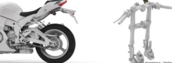 MENG MT-007 Kawasaki Ninja ZX-10R | Motorrad Bausatz 1:9