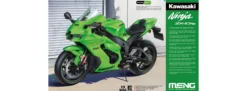 MENG MT-008 Kawasaki Ninja ZX-10RR | Motorrad Bausatz 1:9