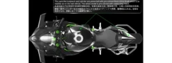 MENG MT-001S Kawasaki Ninja H2R | Motorrad Bausatz 1:9