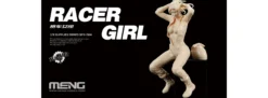 MENG SPS-084 Racer Girl | Resin Figur Bausatz 1:9