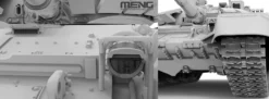 MENG 913518 T-72 B3M mit KMT-8 Mine clearing system | Panzer Bausatz 1:35