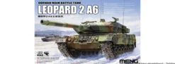 MENG TS-055 Deutscher Main Battle Tank Leopard 2A6 | Panzer Bausatz 1:35