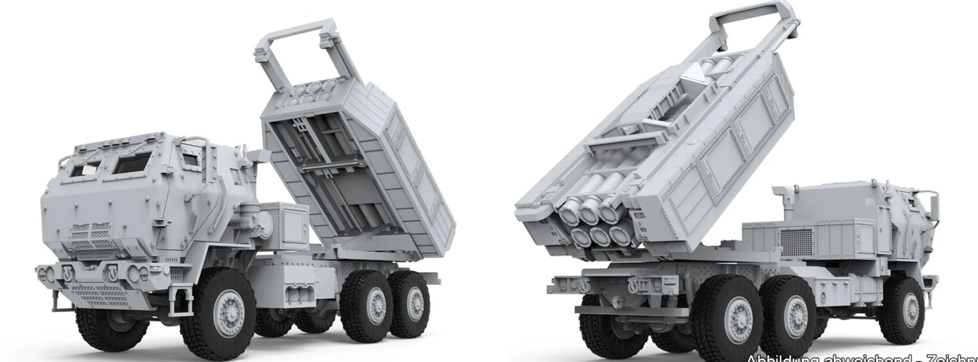 MENG 72-004 US M142 HIMARS High Mobility Artillery Rocket System | Militär Bausatz 1:72