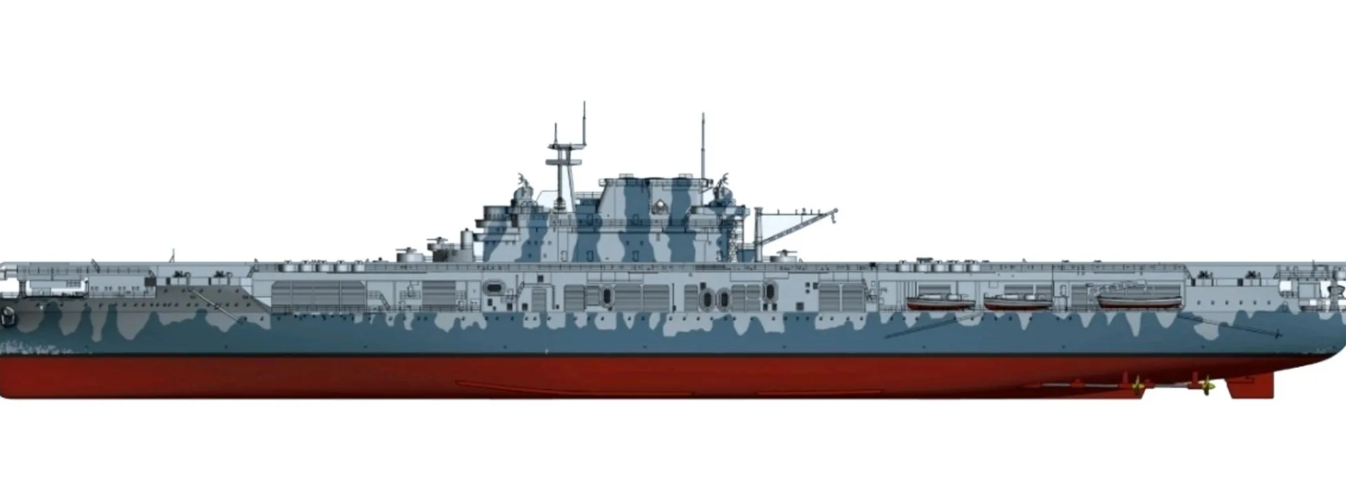 Merit 62001 USS Hornet CV-8 | Schiff Bausatz 1:200